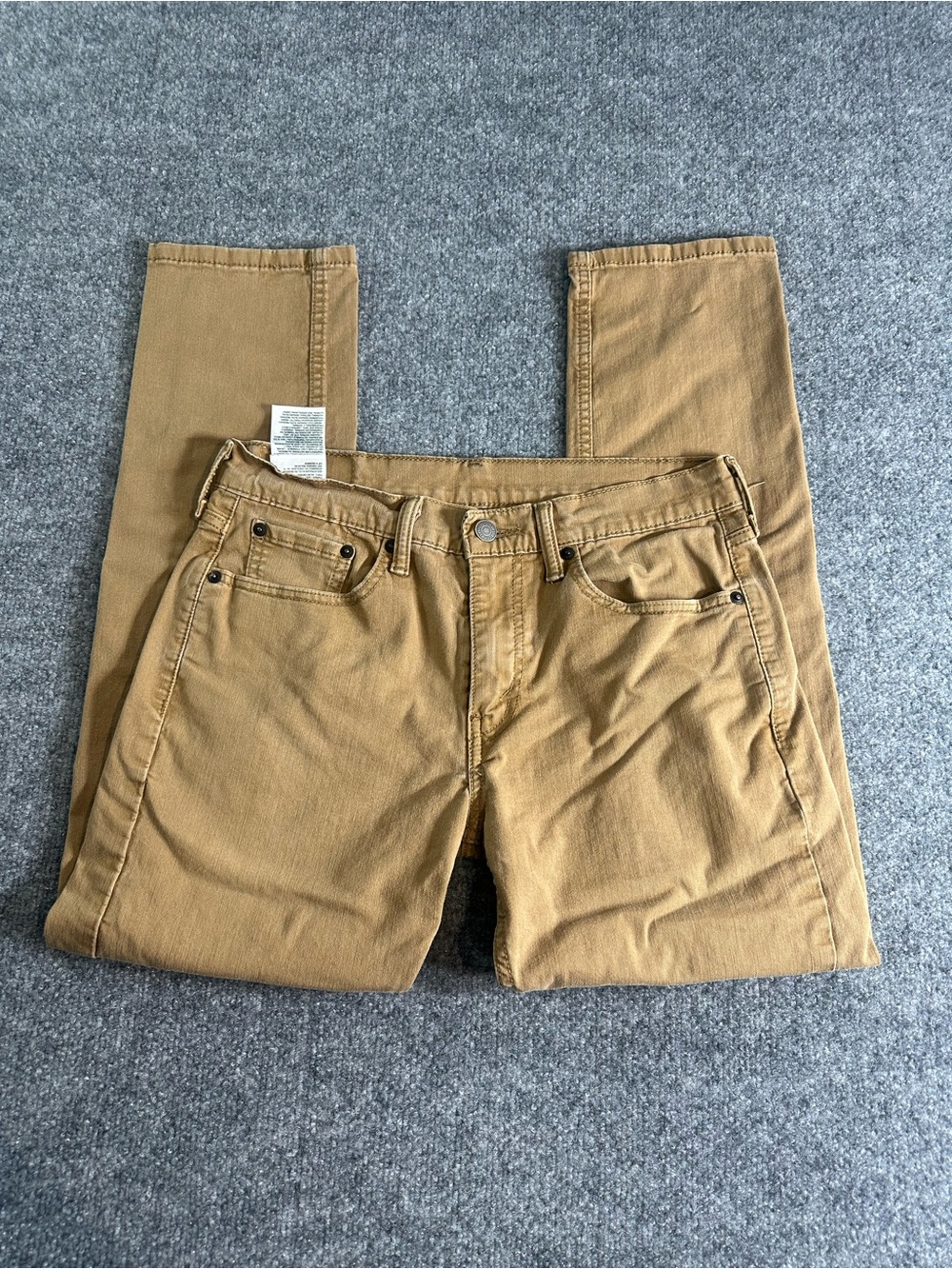 Levi's 502 Men's Slim Straight Jeans in Tan W29X30L